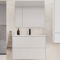 Style Line Мебель для ванной Лима 80 Plus подвесная эмаль белая матовая